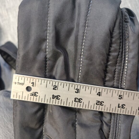 Herschel Mini Backpack Black Gold Trim Stitched - Picture 6 of 11